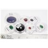 Image 1 : X7 GENUINE RUBY, EMERALD, SAPPHIRE, GEMS