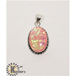 #127-AUSTRALIAN TRIPLET OPAL PENDANT