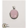 Image 1 : #111-ROSE QUARTZ PENDANT