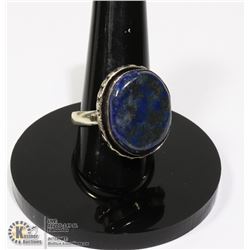 #53-LAPIZ LAZULI RING/ SIZE 7.5