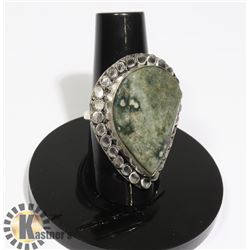 #10-OCEAN JASPER RING SIZE 7.5