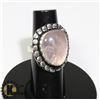 Image 1 : #14-ROSE QUARTZ RING SIZE 7