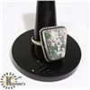 Image 1 : #9-OCEAN JASPER RING SIZE 9.5