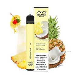 800 PUFFS PLUS E-CIGARETTE PINA COLADA