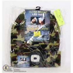 NEW ULTRA BRIGHT CAMO PATTERN LED HAT
