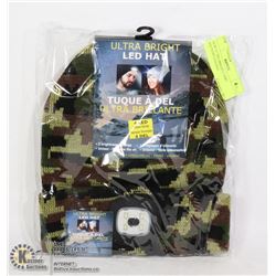 NEW ULTRA BRIGHT CAMO PATTERN LED HAT