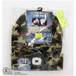 NEW ULTRA BRIGHT CAMO PATTERN LED HAT