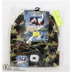 NEW ULTRA BRIGHT CAMO PATTERN LED HAT