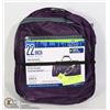 Image 1 : NEW 22" DARK PURPLE TRAVEL DUFFEL BAG