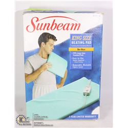 SUNBEAM KING SIZE HEATING PAD