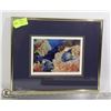 Image 1 : "QUEEN ANGEL FISH" DOUBLE MATTED ART PRINT FRAME