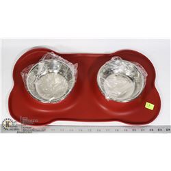 PET BOWLS IN SILICONE TRAY