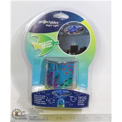 NEW PROJECTABLES NIGHT LIGHT "OCEAN" WALL TO