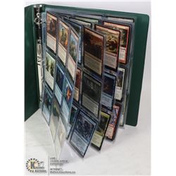 LOT OF 180 MAGIC COLLECTORS CARDS BINDER
