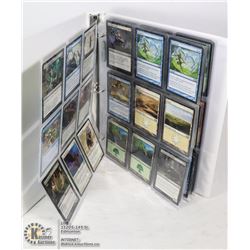 LOT OF 180 MAGIC COLLECTORS CARDS BINDER