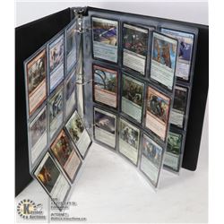 LOT OF 180 MAGIC COLLECTORS CARDS BINDER