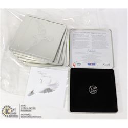 X5 CANADA POST MILLENNIUM MEDALLIONS