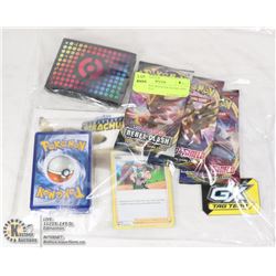 X3 POKEMON BOOSTER PACKS AND SUPPLIES ETC.