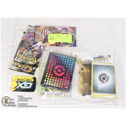 X3 POKEMON BOOSTER PACKS AND SUPPLIES ETC.