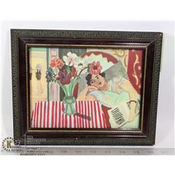 "GIRL WITH ANEMONES" HENRI MATISSE 1869-1954