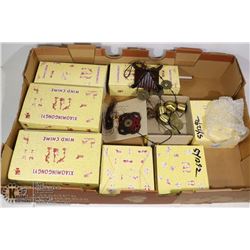 LARGE LOT OF NEW WIND CHIMES