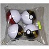 Image 1 : X4 POKEMON COLLECTORS TINS, BALLS, EMPTY