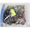 Image 1 : BAG OF COSTUME JEWELRY WITH WATCHES, BRACELETS