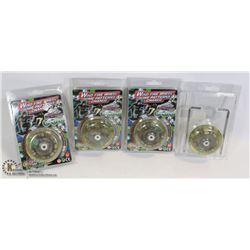 LOT OF 4 NEW WIND FIRE WHEELS WITH AUTO