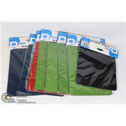 FLAT OF NEW MOUSE PADS VARIOUS COLOURS ALL NEW IN