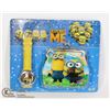 Image 1 : CHILD’S MINION WATCH AND WALLET SET NEW