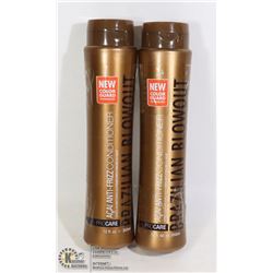 TWO BOTTLES OF BRAZILIAN BLOWOUT ACAI ANTI-FRIZZ