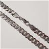 Image 2 : RHODIUM PLATED ST.SILVER  CHAIN (~LENGTH 18INCHES)