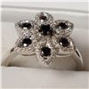 Image 4 : 14K WHITE GOLD DIAMOND(0.5CT)  RING (~SIZE 6.75)