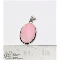 #10-PINK ROSE QUARTZ PENDANT