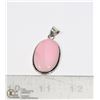 Image 1 : #10-PINK ROSE QUARTZ PENDANT