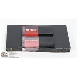 2 NEW REALHER MATTE LIQUID LIPSTICKS - TRUE RED &