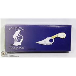 NEW BONE COLLECTOR 440 STAINLESS STEEL 7" 2 TONE