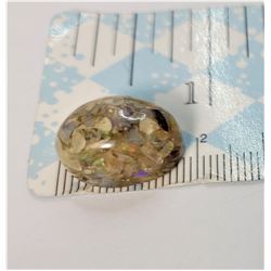 14)  NATURAL 5 CT OVAL MOSAIC ETHIOPIAN