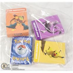 X3 POKEMON THEME DECKS AND ENERGY CARDS