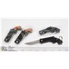 Image 1 : LOT OF 4NEW MINI REVOLVER KNIVES