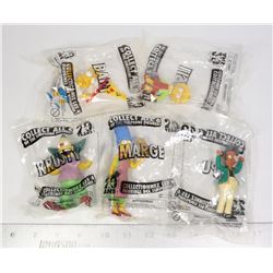 COLLECTIBLE FIGURINES "THE SIMPSONS"- BART,APU,