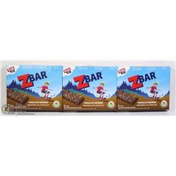 THREE BOXES OF Z-BARS, 5 PER BOX
