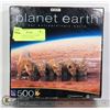 Image 1 : 500 PIECE BBC PLANET EARTH PUZZLE GREAT PLAINS