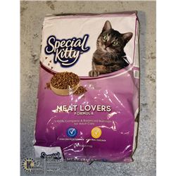 BAG OF SPECIAL KITTY CAT FOOD 9.1KG