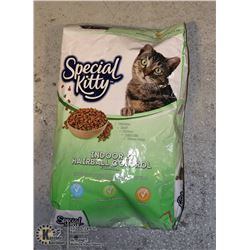 BAG OF SPECIAL KITTY CAT FOOD 7.5KG