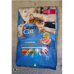BAG OF PURINA CAT FOOD 8KG