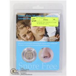 NEW SNORE FREE MAGNETIC NOSE CLIPS FROM RELAXUS