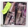 Image 1 : 2 NEW MAYBELLINE BLACK MASCARA FULL FAN EFFECT