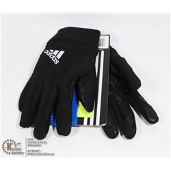 NEW ADIDAS LADIES WINTER RUNNING GLOVES SIZE: L