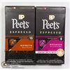 Image 1 : NEW PEET'S ESPRESSO DARK ROAST PACKS NESPRESSO